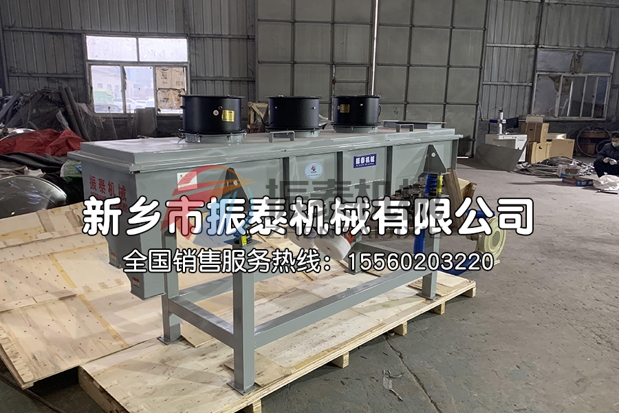 直线振动筛物料跑偏