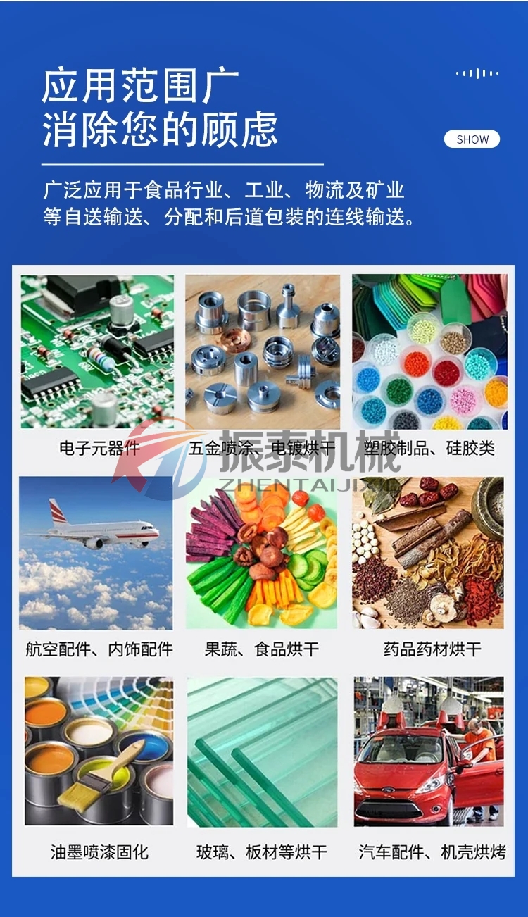 网链输送机的应用