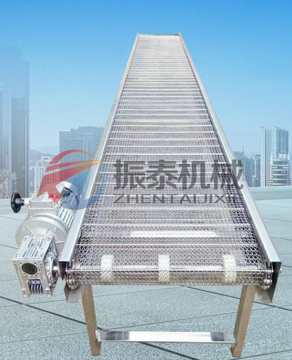 不锈钢网链输送机